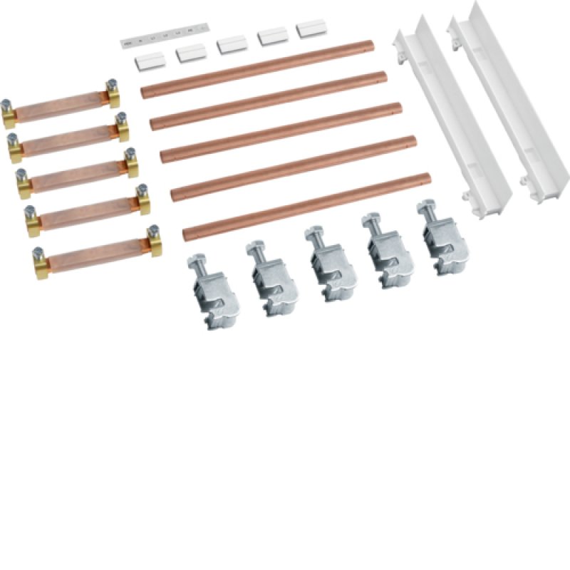 Hager ZM45S bornier 5P Cuivre, Blanc