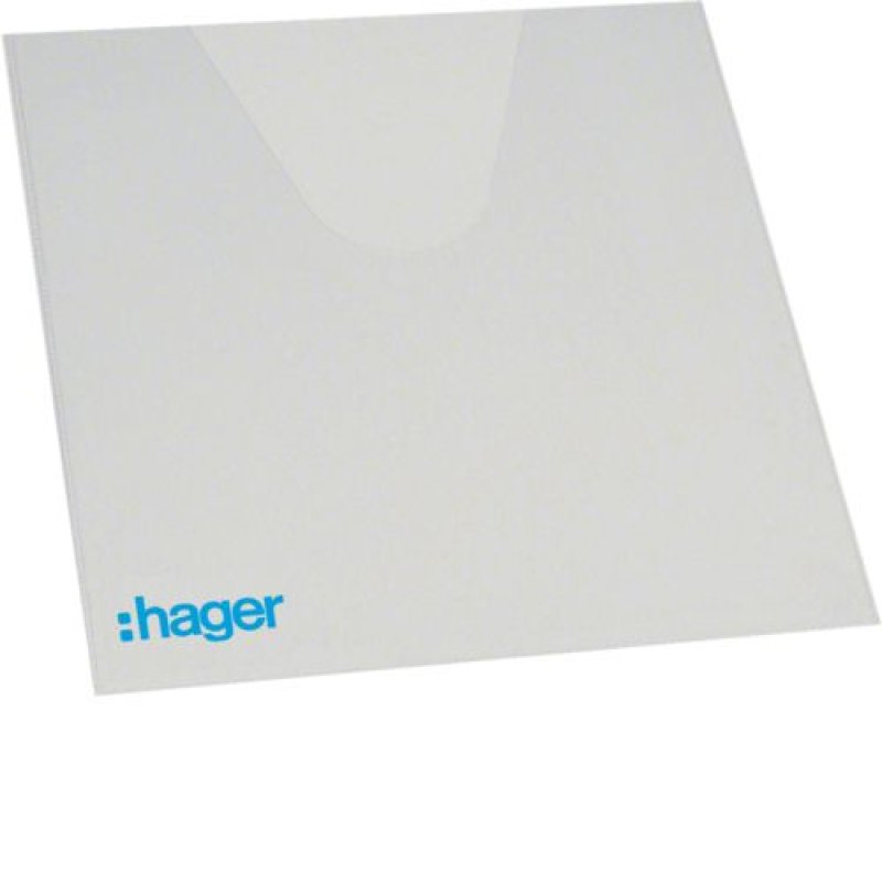 Hager VZ407 folder Plastic