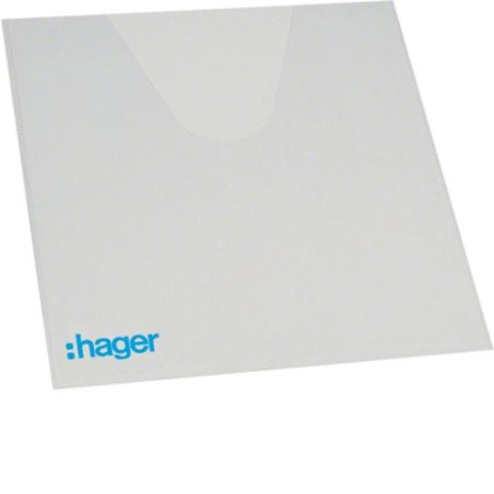 Hager VZ407 folder Plastic