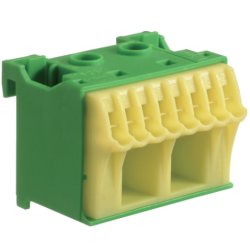 Hager KN10E terminal block Green, Yellow