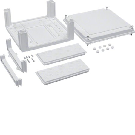 Hager Kabelanschlusskasten univers U84LE 324x307x149 IP54 SKII leer f.Erweiterung