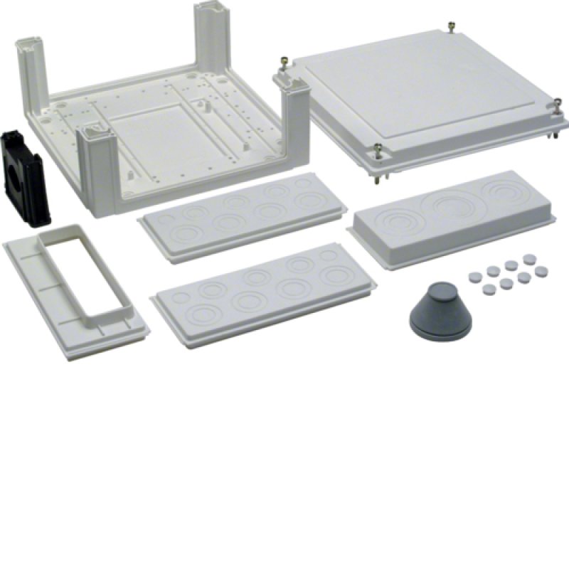 Hager U84LU electrical junction box Plastic