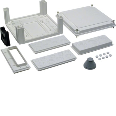 Hager U84LU electrical junction box Plastic