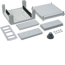 Hager Kabelanschlusskasten univers U84S4 324x307x149 IP54 SKII SaS-Trger-40mm