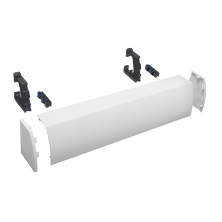 Hager Kabelrangierkanal 3feldig FZ443N ** aufsteckbar HxBxT176x800x135mm RAL901