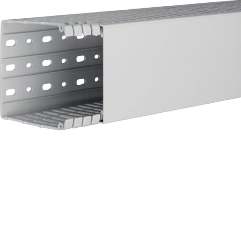 Hager Verdrahtungskanal PC/ABS HA7100100 halogenfrei HA7 100x100mm lichtgrau