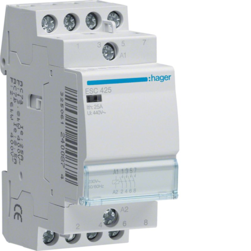 Hager ESC425 electrical relay 4