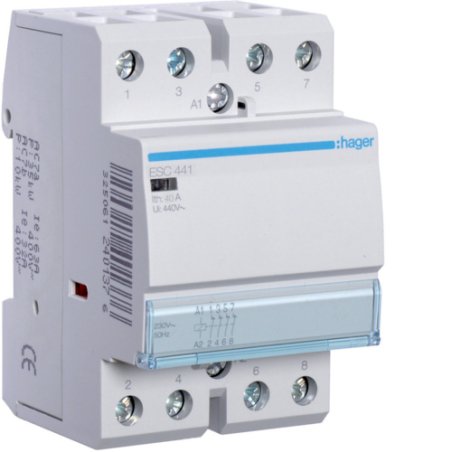 Hager Installationsschtz 40A ESC441 4ffner 230V