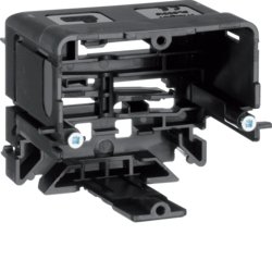 Hager GLS5510 mounting kit Black Polyamide