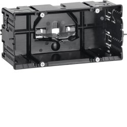 Hager GLS55002 electrical box Black