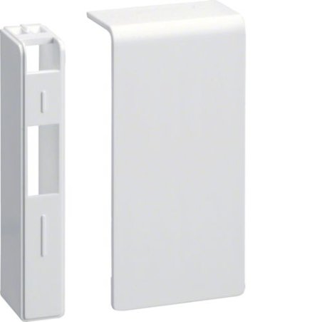Hager Endstck kaschierend SL2008069016 hfr PC/ABS 20x80mm verkehrswei