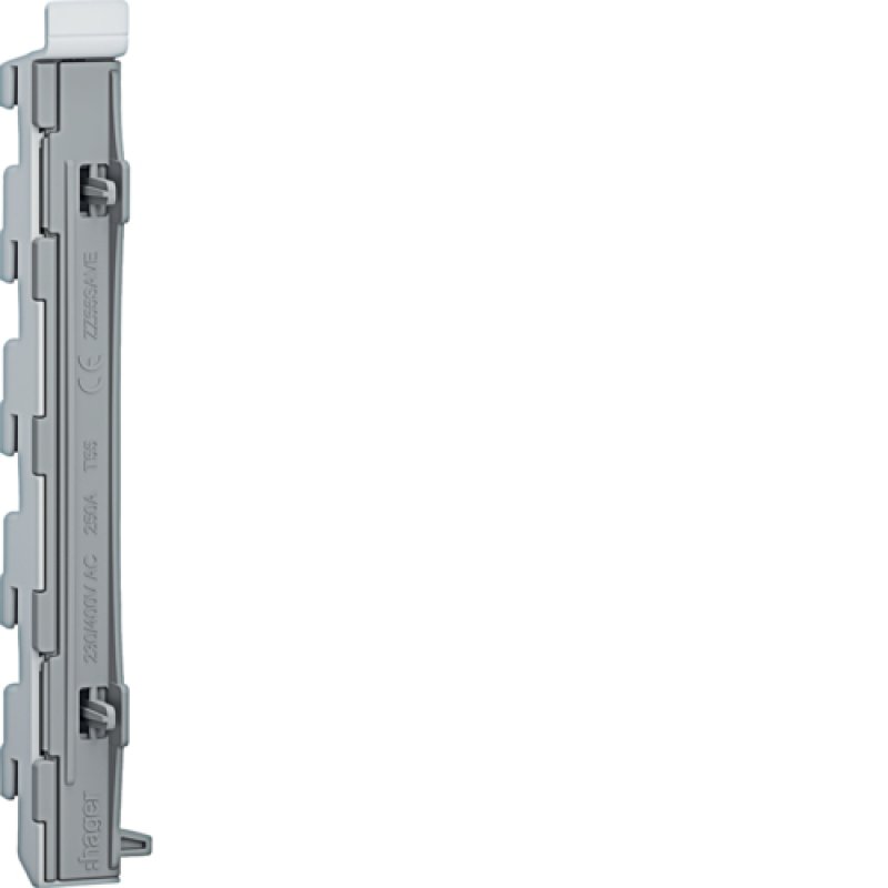 Hager Sammelschienenverbinder ZZ55SAVE Feld/Feld 5pol CU12x5 isol. wartungsfrei