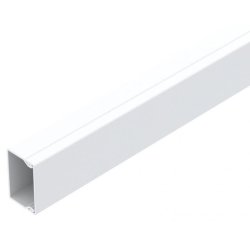 OBO WDK25040RW Wand-u.Deckenkanal m.Bodenlochung 25x40x2000 PVC 6191061