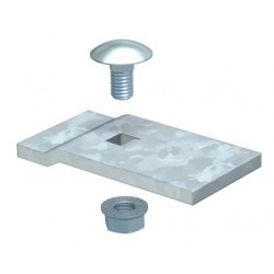 Obo Bettermann 6221122 cable clamp Zinc 1 pc(s)
