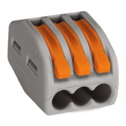 Wago 222-413 terminal block Grey