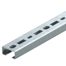 Obo Bettermann 1104500 industrial profile Steel Perforated