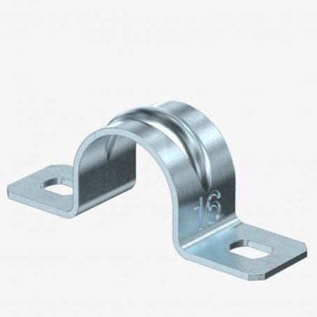 OBO 605 16 G Befestigungsschelle zweilappig 16mm St G 1018167