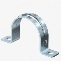 OBO 605 40 G Befestigungsschelle zweilappig 40mm St G 1018396