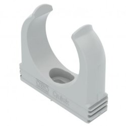 OBO 2955 M40 Quick-Schelle M40 PP lichtgrau RAL7035 2149028