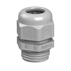 Obo Bettermann 2022866 cable gland Light grey Polyamide