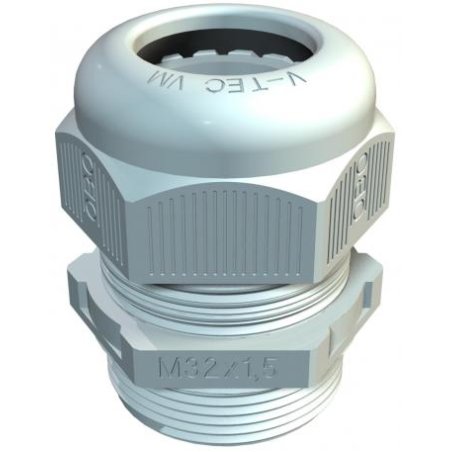 Obo Bettermann 2022870 cable gland Light grey Polyamide