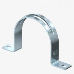 OBO 605 63 G Befestigungsschelle zweilappig 63mm St G 1018639
