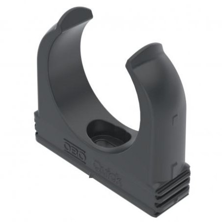 OBO 2955 M40 SW Quick-Schelle M40 PP tiefschwarz RAL9005 2149575