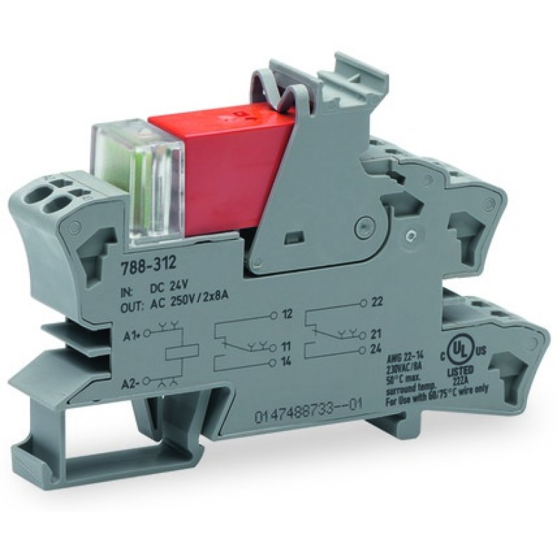 Wago 788-312 electrical relay Grey