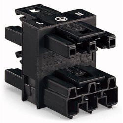 Wago 770-607 terminal block 3P Black