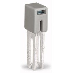 WAGO 280-402 Brcker,isoliert,grau