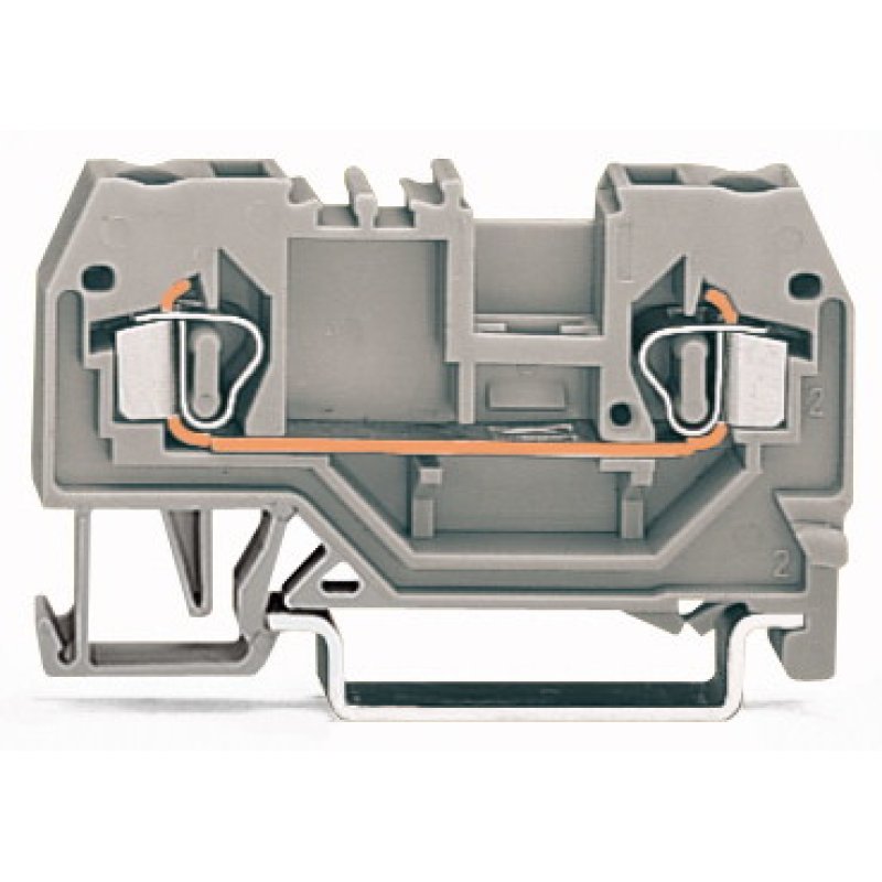 Wago 280-901 bornier 2P Gris