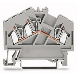 Wago 280-641 bornier 3P Gris
