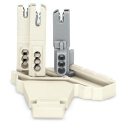 Wago 267-225 connecteur de fils Blanc, Gris
