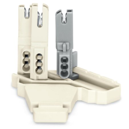 Wago 267-225 connecteur de fils Blanc, Gris