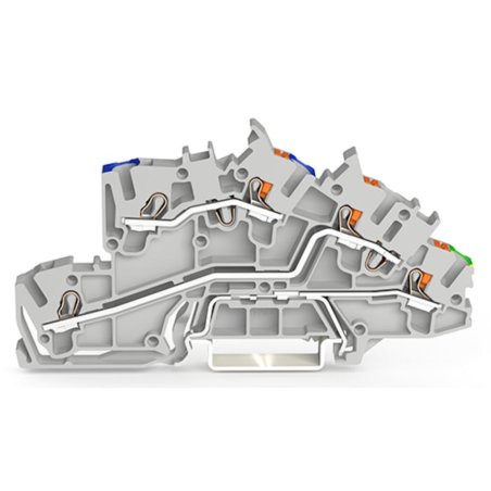 Wago 2203-7546 terminal block Grey