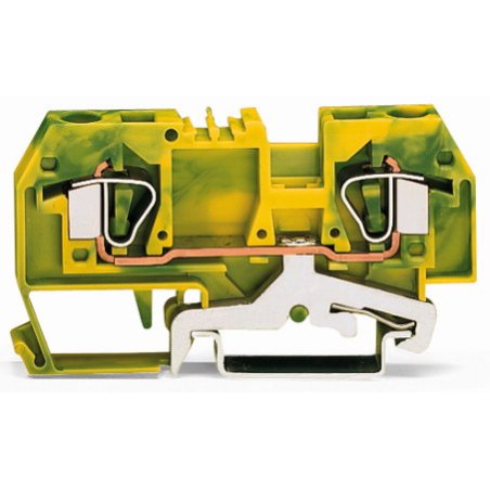 WAGO 282-907 2-Leiter-Schutzleiterklemme,6 mm