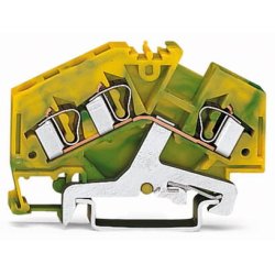 Wago 281-637 terminal block Green, Yellow