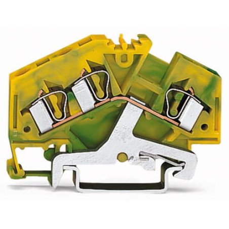 WAGO 281-637 3-Leiter-Schutzleiterklemme,4 mm
