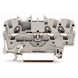 Wago 2001-1301 terminal block Grey