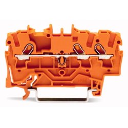 Wago 2001-1302 bornier Orange