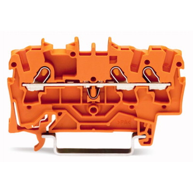 Wago 2001-1302 bornier Orange