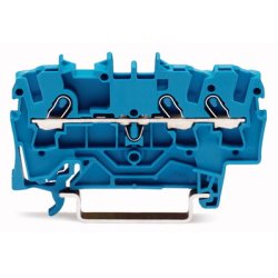Wago 2001-1304 terminal block Blue