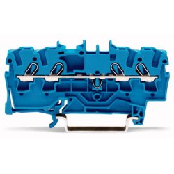 Wago 2002-1404 terminal block Blue