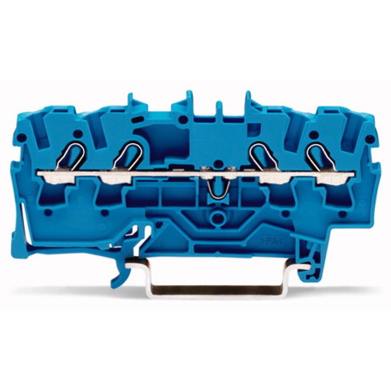 Wago 2002-1404 bornier Bleu