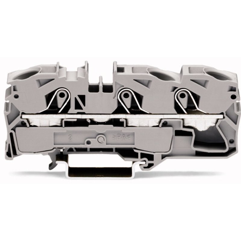 Wago 2016-1301 Durchgangsklemme terminal block Grey