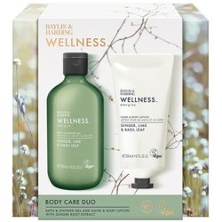Baylis & Harding Ginger Body Care Duo with Ginger, Lime & Basil