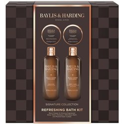 Baylis & Harding Refreshing Bath Kit with Black Pepper and Ginseng