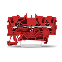 Wago 2001-1303 terminal block 3 Red