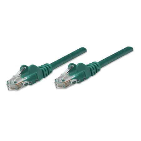 Intellinet Cat5e, 0.45m câble de réseau Vert 0,5 m U/UTP (UTP)