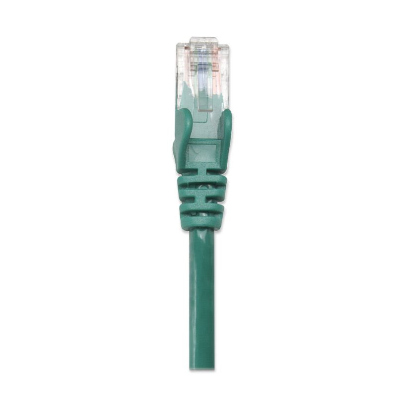 Intellinet Cat5e, 0.45m câble de réseau Vert 0,5 m U/UTP (UTP)